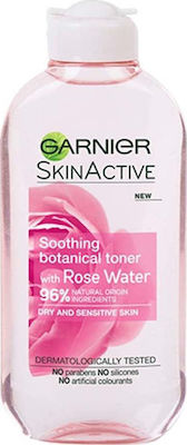 Garnier Apă de trandafiri Tonifiere SkinActive Rose Water pentru Piele Uscată 200ml