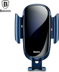 Baseus Handyhalterung Auto Glass Surface Gravity mit verstellbaren Haken Blau