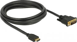 DeLock DVI-D male - HDMI male 85654
