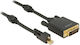 DeLock Kabel DVI-I-Stecker - Mini-DisplayPort-Stecker 5m Schwarz (85637)