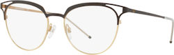 Emporio Armani Metal Eyeglass Frame Brown EA1082 3251