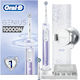 Oral-B Genius 10000N Electric Toothbrush with Timer, Pressure Sensor, and Travel Case Orchid Purple