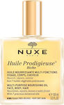 Nuxe Huile Prodigieuse Rich Multipurpose Biologisches und Trockenes Monoi-Öl für Gesicht, Haare und Körper 100ml