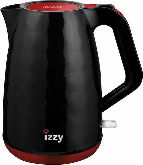 Izzy 1558 Diamond Βραστήρας 1.7lt 2200W Μαύρος