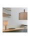 Eglo Concessa Metal Table Lamp for Socket E27 with Gray Shade and Silver Base