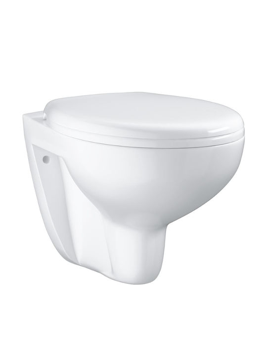 Grohe Bau Λεκάνη Κρεμαστή Rimless με Κάλυμμα Soft Close Λευκή
