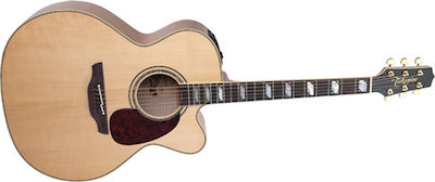 Takamine Semi-Acoustic Guitar TF250SMC Jumbo Cutaway Natural