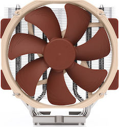 Noctua NH-U14S DX-3647 Ψύκτρα Επεξεργαστή για Socket 3647 Καφέ