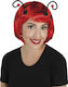 Ladybug Carnival Wig Square Red