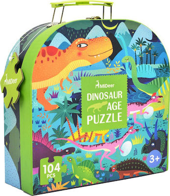 Kids Puzzle Dinosaur Age 104pcs MiDeer