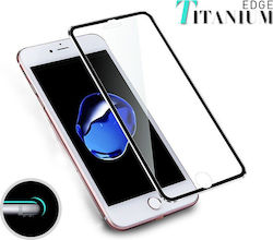 Powertech 3D Full Face Tempered Glass Titanium Black (iPhone 6 / 6S Plus)