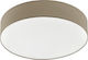 Eglo Romao Modern Fabric Ceiling Light with Integrated LED 57pcs Gray