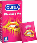 Durex Pleasure Me Ribbed Condoms 6pcs