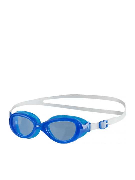 Speedo Futura Classic Swimming Goggles Kids with Anti-fog Lenses Blue