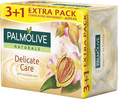 Palmolive Almond Milk Soap Сапунен бар 4x90гр