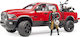 Bruder Ram 2500 Power Wagon Including Ducati Desert Sled Αυτοκινητάκι 1:16 για 3+ Ετών