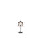 Home Lighting Метална Настолна лампа за Цокъл E27 с Бял Абажур и Основа