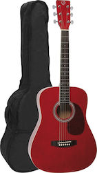 Gewa VGS D-Baby Rote Akustikgitarre