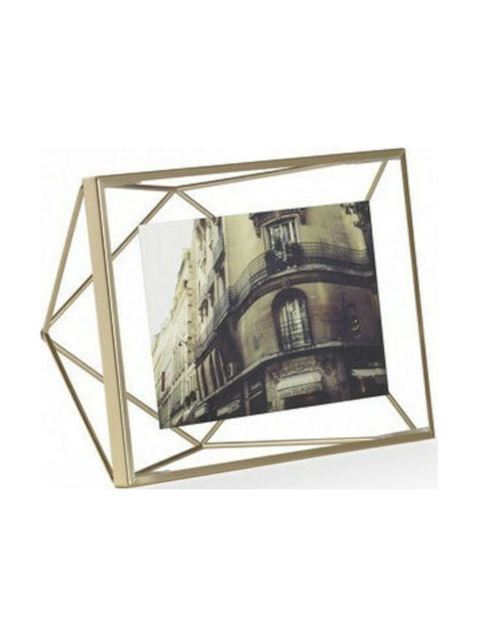 Umbra Prisma Metallic Photo Frame With Gold Frame