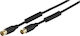 Vivanco Antenna Cable Coax male - Coax female 1.5m (48124)