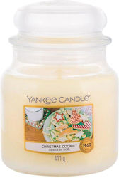 Yankee Candle Χριστουγεννιάτικο Γυάλινο Κερί Μπεζ