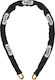 Abus Chain 10KS140 Κλειδαριά Ποδηλάτου Κουλούρα Μαύρη