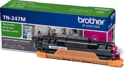 Brother TN-247M Toner Laser Εκτυπωτή Ματζέντα High Yield 2300 Σελίδων