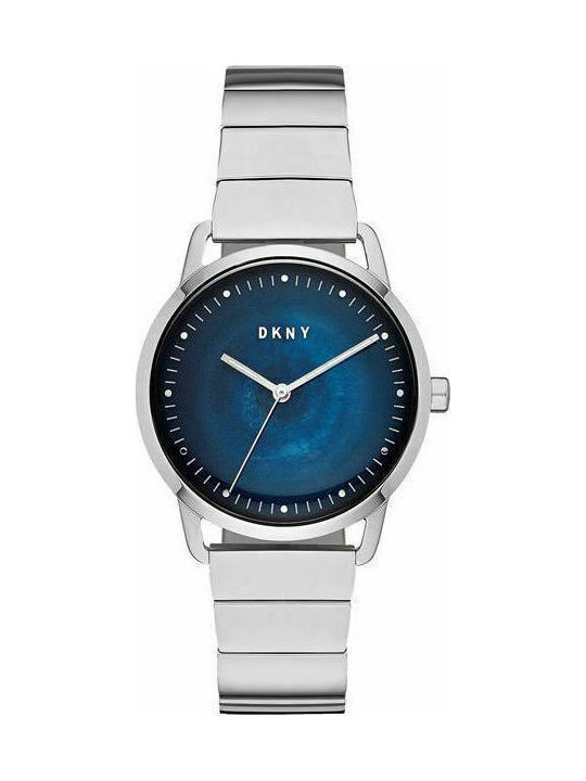 DKNY Watch with Silver Metal Bracelet NY2755