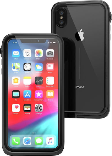 Catalyst 360 Full Cover Πλαστικό 2mm Αδιάβροχο Stealth Black (iPhone XS Max)