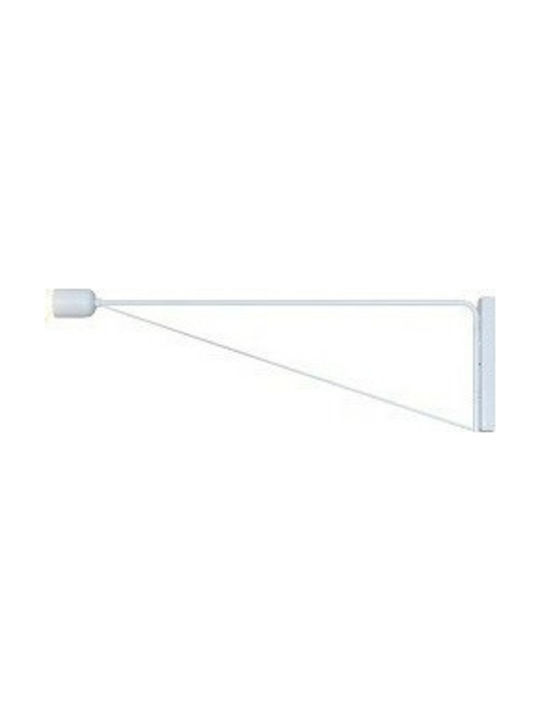 Home Lighting Modern Wall Lamp with Socket E27 White