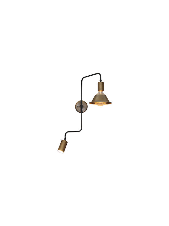 Home Lighting Modern Lamp Wall with Socket E27 Bronze 8x53.5x8cm