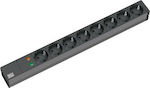 Bachmann Power Strip 8 Positions with Cable 2m