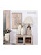 Espiel Ceramic Table Lamp for Socket E27 with Beige Shade and Multicolor Base