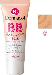 Dermacol Magic Beauty BB 1260 Fair Κρέμα Προσώπου Ημέρας με SPF15 για Ενυδάτωση & Ατέλειες με Υαλουρονικό Οξύ 30ml