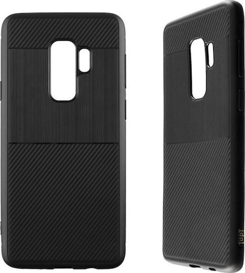 Idol 1991 Carbon TPU Back Cover Σιλικόνης Μαύρο (Galaxy S9)