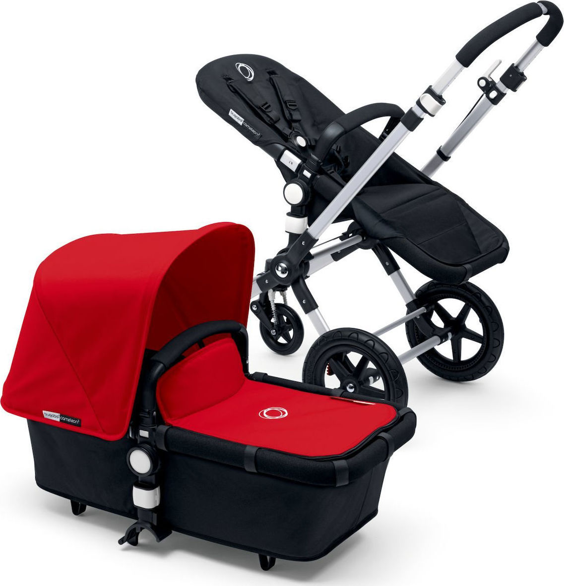 Bugaboo Cameleon 3 Red με σκελετό 