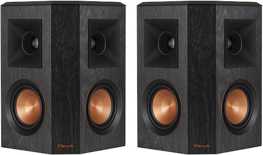 Klipsch RP-402S RP-402S Ζεύγος Ηχείων Hi-Fi Βιβλιοθήκης 75W 2 Δρόμων Π26.1xΒ16.5xΥ30.1εκ. Μαύρο