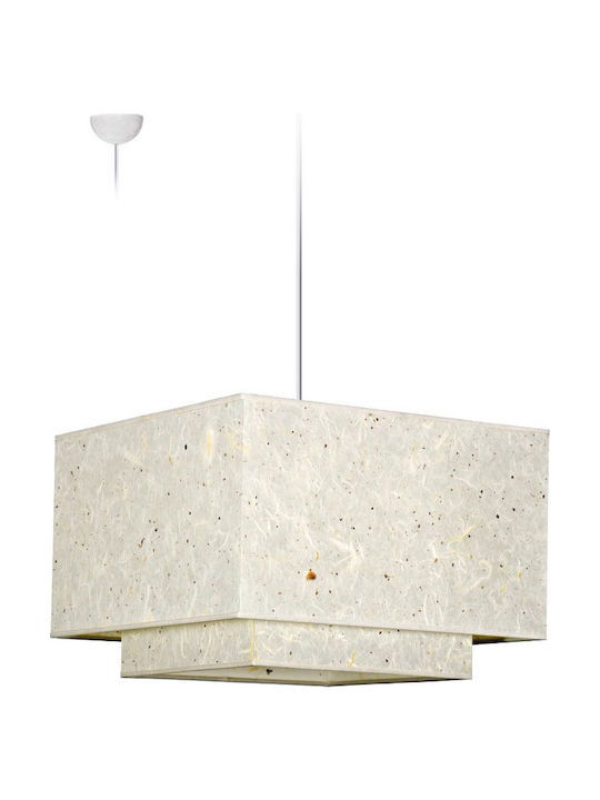 Starlight Pendant Light Beige 35x35cm KA-TT-3525 Φυσικό