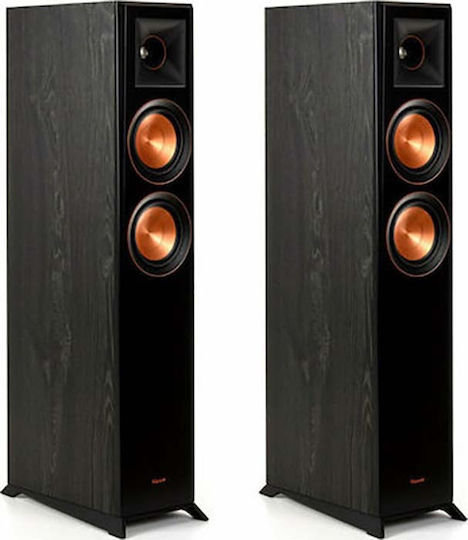 Klipsch RP-4000F RP-4000F Двойка Hi-Fi Говорители Подов 75W 2 Брой шофьори Ш18.85xД30.56xВ86.7см. Черен