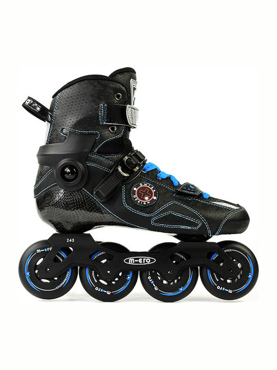 Micro Delta Adult/Kids Inline Rollers Black