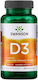 Swanson Vitamin D3 Βιταμίνη για Ανοσοποιητικό 2000iu 250 κάψουλες