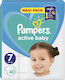 Pampers Tape Diapers Active Baby Active Baby No. 7 for 15+ kgkg 40pcs