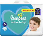 Pampers Tape Diapers Active Baby Active Baby No. 6 for 13-18 kgkg 96pcs