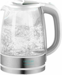 Cecotec ThermoSense 350 Clear 1.7lt 2200W Ασημί