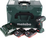 Metabo SSD 18 LTX 200 BL Impact Screwdriver Battery Brushless 18V 2x4Ah 602396800