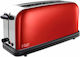 Russell Hobbs -56 Toaster 2 Slots 1000W Red