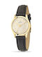 Chronostar Watch with Black Leather Strap R3751256502