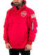 Nasa Anorak Winter Jacket Red