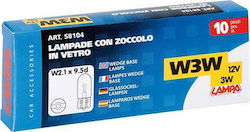 Lampa Wedge Base Lamp Blue Λάμπες W3W 10τμχ Lampa Wedge Base Lamp Blue Λάμπες W3W 10τμχ