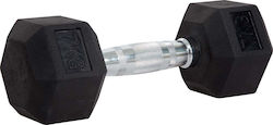 Amila Rubber Hexagon Dumbbell 1 x 7kg